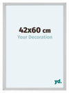 Virginia Aluminium Bilderrahmen 42x60cm Weiss Vorne Messe | Yourdecoration.at