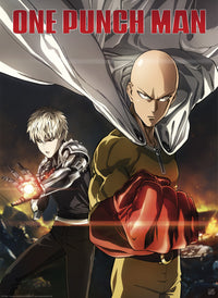 One Punch Man Saitama And Genos Poster 38X52cm | Yourdecoration.de