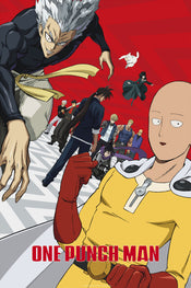 One Punch Man Season 2 Artwork Poster 61X91 5cm | Yourdecoration.de