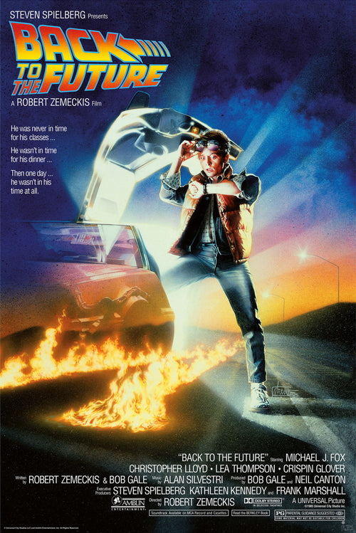 Back To The Future Movie Poster Poster 61X91 5cm | Yourdecoration.de