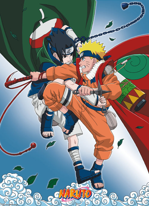 Naruto Naruto Vs Sasuke Poster 38X52cm | Yourdecoration.de