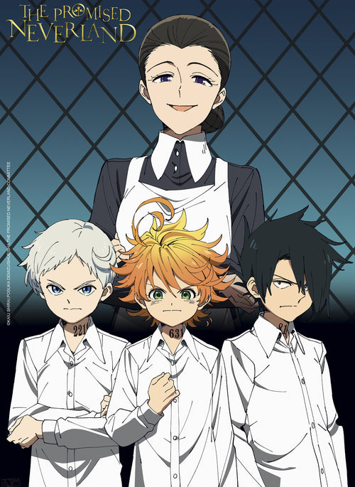 The Promised Neverland Mom And Orphans Poster 38X52cm | Yourdecoration.de