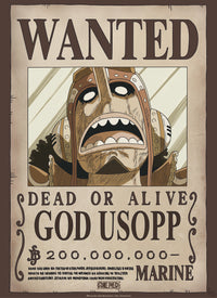 Abystyle Gbydco232 One Piece Wanted God Usopp Poster 38x52cm | Yourdecoration.at