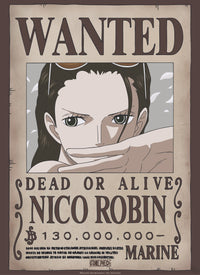 Abystyle Gbydco234 One Piece Wanted Nico Robin Poster 38x52cm | Yourdecoration.at
