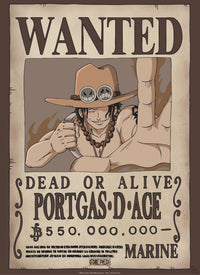 Abystyle Gbydco258 One Piece Wanted Ace Poster 38x52cm | Yourdecoration.at
