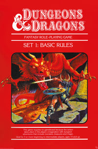 Abystyle Gbydco388 Dungeons And Dragons Basic Rules Poster 61x91,5cm | Yourdecoration.at
