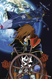 Abystyle Gbydco390 Captain Harlock Poster 61x91-5cm | Yourdecoration.at