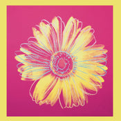 Andy Warhol Daisy 1982 Kunstdruck 90x90cm | Yourdecoration.de