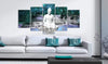 Artgeist Azure Prayer Canvas Leinwandbilder 5-teilig Interieur | Yourdecoration.at