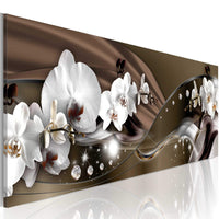 Artgeist Chocolate Dance of Orchid Canvas Leinwandbilder | Yourdecoration.at