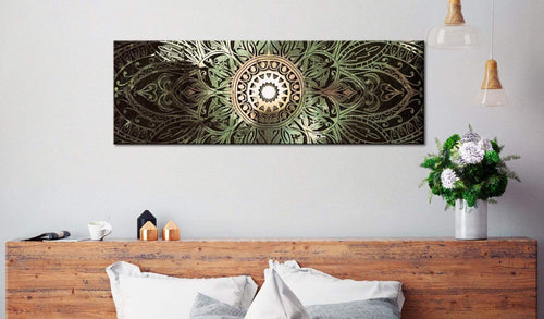 Artgeist Emerald Mandala Canvas Leinwandbilder Interieur | Yourdecoration.at