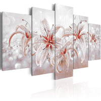 Artgeist Flowery Saga Canvas Leinwandbilder 5-teilig | Yourdecoration.at