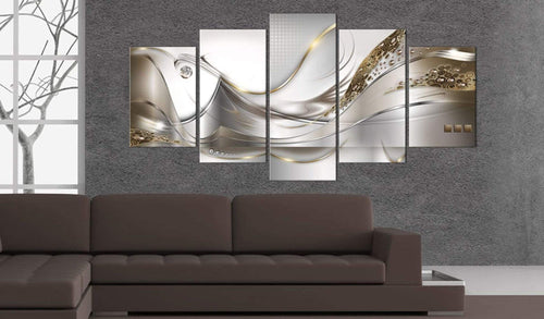 Artgeist Golden Flight Canvas Leinwandbilder 5-teilig Interieur | Yourdecoration.at