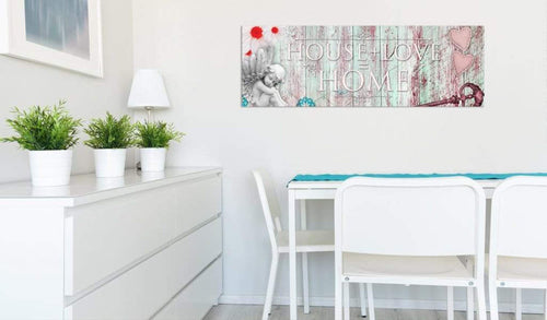 Artgeist Home House And Love Canvas Leinwandbilder Interieur | Yourdecoration.at