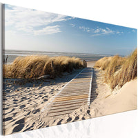 Artgeist Onbewaakt strand Canvas Leinwandbilder | Yourdecoration.at