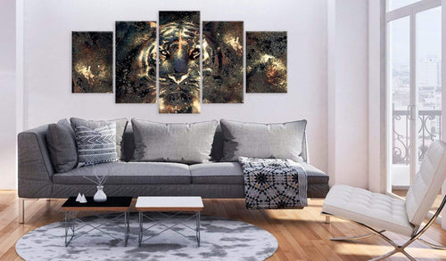 Artgeist Predatory Beauty Canvas Leinwandbilder 5-teilig Interieur | Yourdecoration.at