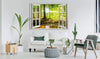 Artgeist Window View on Forest Canvas Leinwandbilder Interieur | Yourdecoration.at