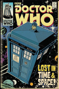 GBeye Doctor Who Tardis Comic Poster 61x91,5cm | Yourdecoration.de