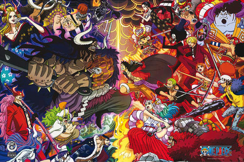 Gbeye Gbydco011 One Piece 1000 Logs Final Fight Poster 91,5X61cm | Yourdecoration.at