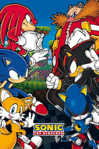 Gbeye Gbydco051 Sonic Group Poster 61X91,5cm | Yourdecoration.at
