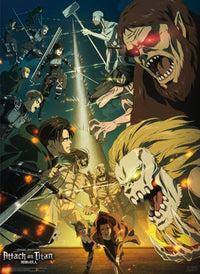 Gbeye Gbydco056 Attack On Titan Paradis Vs Marley Poster 38X52cm | Yourdecoration.at