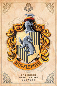 gbeye gbydco065 harry potter hufflepuff poster 61x91 5cm  | Yourdecoration.at