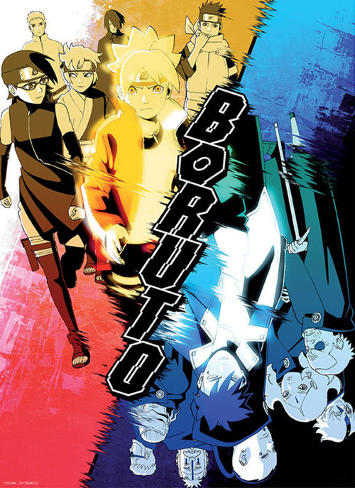 Gbeye GBYDCO076 Boruto Konoha Vs Kara Poster 61x 91-5cm | Yourdecoration.at