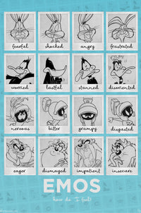 gbeye gbydco144 looney tunes moods poster61x91 5cm | Yourdecoration.at