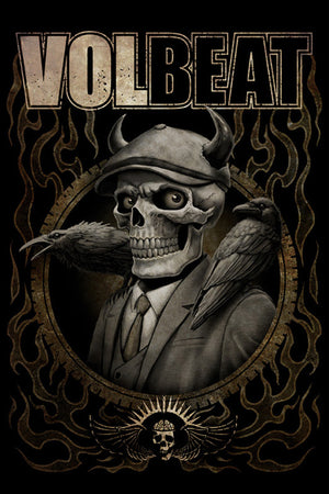 gbeye gbydco204 volbeat skeleton poster 61x91 5cm | Yourdecoration.at