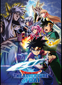 Gbeye Gbydco345 Dragon Quest Dai Group Vs Vearn Poster 38x52cm | Yourdecoration.at