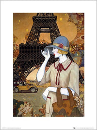 GBeye Helena Lam Paris Adventure Kunstdruck | Yourdecoration.de