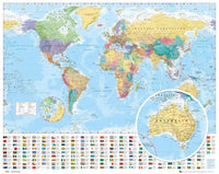 GBeye World Map 2012 Poster 50x40cm | Yourdecoration.de