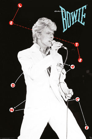 Gbeye MX00038 David Bowie Lets Dance Poster 61x 91-5cm | Yourdecoration.at