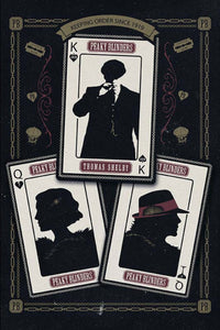 GBeye Peaky Blinders Cards Poster 61x91,5cm | Yourdecoration.at