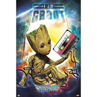 Grupo Erik GPE5150 Marvel Guardians Of The Galaxy Vol 2 Groot Poster 61X91,5cm | Yourdecoration.at