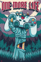 Grupo Erik GPE5230 Gamer One More Life Poster 61X91,5cm | Yourdecoration.at