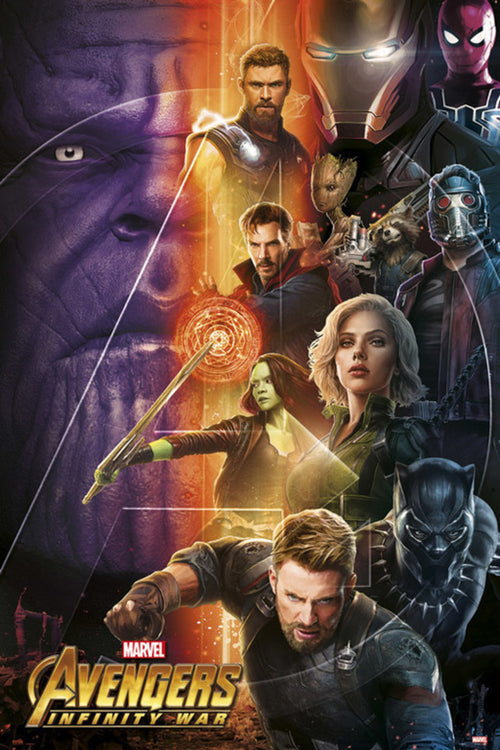 Grupo Erik GPE5242 Avengers Infinity War 1 Poster 61X91,5cm | Yourdecoration.at