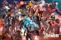 Grupo Erik GPE5364 Marvel Avengers Endgame Line Up Poster 91,5X61cm | Yourdecoration.at