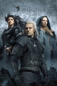 Grupo Erik GPE5464 The Witcher Characters Poster 61X91,5cm | Yourdecoration.at