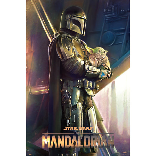 Grupo Erik GPE5484 Star Wars The Mandalorian Clan Of Two Poster 61X91,5cm | Yourdecoration.at