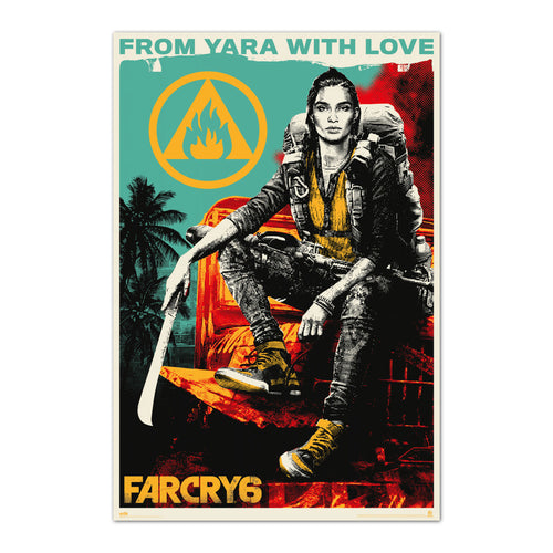 Grupo Erik GPE5498 Far Cry 6 From Yara With Love Poster 61X91,5cm | Yourdecoration.at