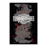 Grupo Erik GPE5513 Game Of Thrones Map Poster 61X91,5cm | Yourdecoration.at