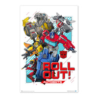 Grupo Erik Gpe5583 Poster Transformers Roll Out | Yourdecoration.at