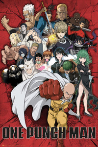 Grupo Erik Gpe5622 One Punch Man Heroes Poster 61x91 5cm | Yourdecoration.at