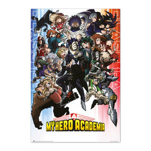 Grupo Erik Gpe5624 Poster My Hero Academia Class 1 A And Class 1 B | Yourdecoration.at