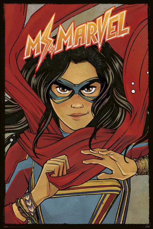 Grupo Erik Gpe5666 Ms Marvel Comicbook Poster 61x91 5cm | Yourdecoration.at