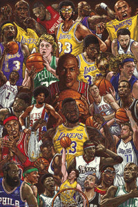 Grupo Erik Gpe5676 Basketball Superstars Poster 61x91 5cm | Yourdecoration.at