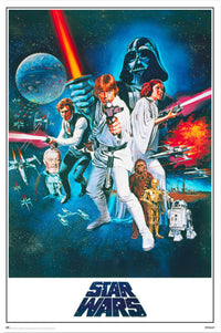 Grupo Erik Gpe5688 Star Wars Classic La Guerra De Las Galaxiax Poster 61x91 5cm | Yourdecoration.at