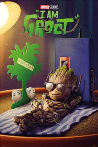 grupo erik gpe5717 marvel groot get your groot on poster 60x91-5 cm | Yourdecoration.at