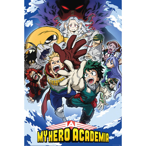 Grupo Erik PP34927 My Hero Academia Reach Up Poster 61X91,5cm | Yourdecoration.at